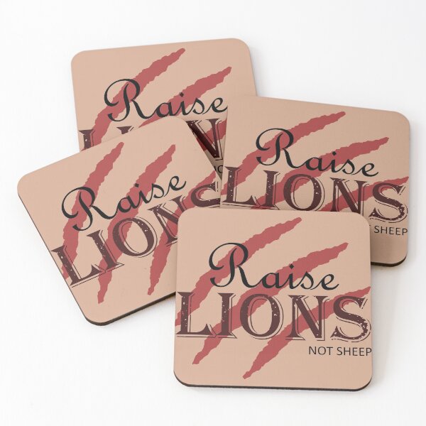 Item preview, Raise Lions Not Sheep | Red designed and sold by Qestar.