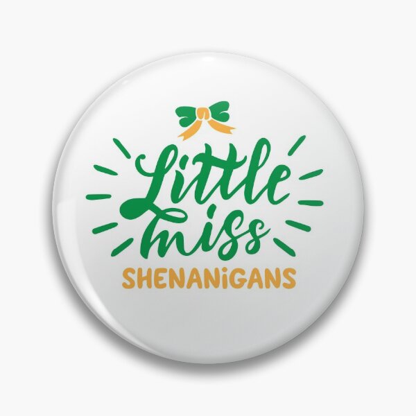 Item preview, St. Patrick's Day Shirt for Girls Little Miss Shenanigans designed and sold by TheFlipRepublic.