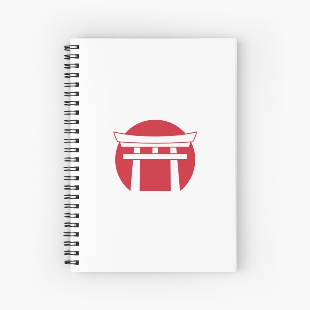 Meiji Academy Logo Spiral Notebook For Sale By Meiji Merch Redbubble