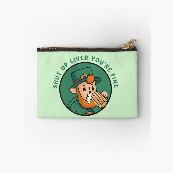 Item preview, Dark Beer Drinking Saint Patricks Shut Up Liver T-Shirt designed and sold by TheFlipRepublic.