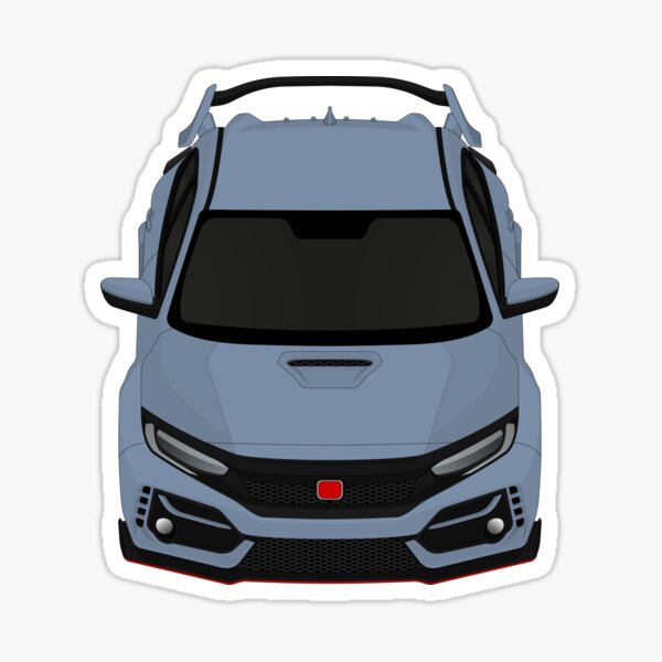 Aperçu de l'œuvre Civic type R Grey créée et vendue par VenZolic.