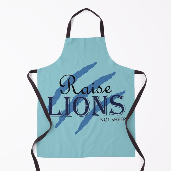 Item preview, Raise Lions Not Sheep | Blue designed and sold by Qestar.