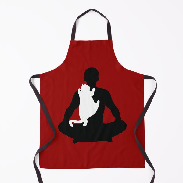 Item preview, Man's Meditation Interrupted by Pet Cat designed and sold by KAB3.