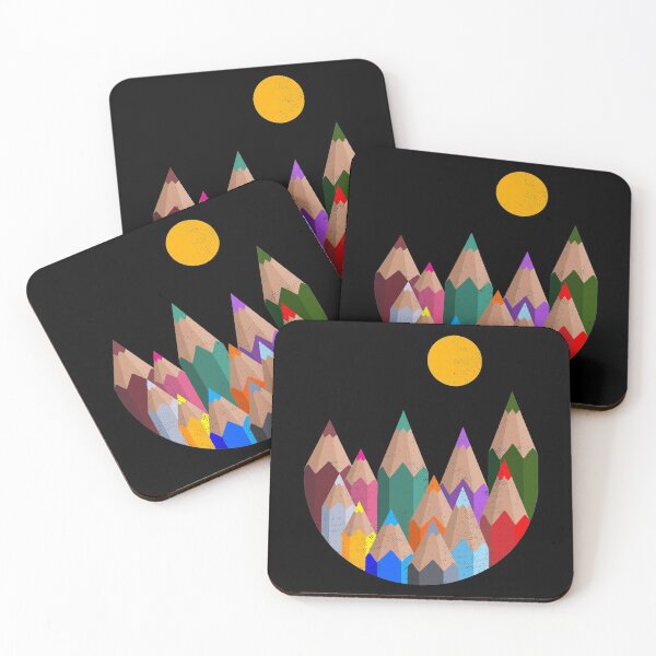 Item preview, 12 Colour Mountains designed and sold by kookylove.