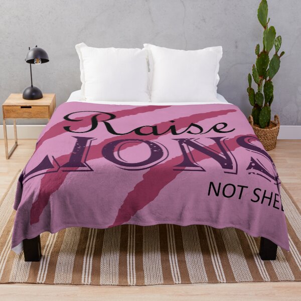Item preview, Raise Lions Not Sheep | Pink designed and sold by Qestar.