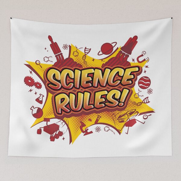 Item preview, Science Rules!  designed and sold by Daniel Lomelí.