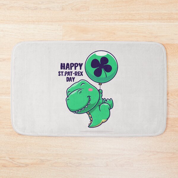 Item preview, Luckysaurus Dinosaur Shamrock St Patricks Day Boys Men T rex T-Shirt designed and sold by TheFlipRepublic.