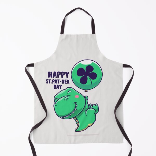 Item preview, Luckysaurus Dinosaur Shamrock St Patricks Day Boys Men T rex T-Shirt designed and sold by TheFlipRepublic.