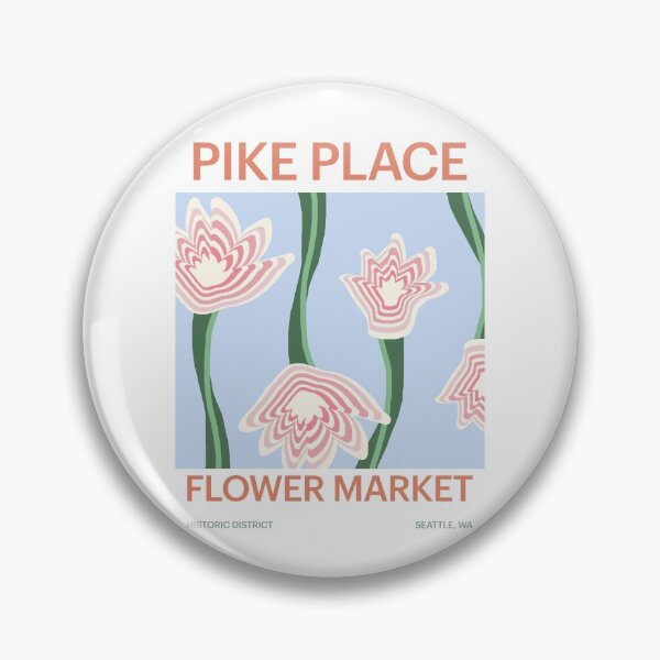Item preview, Pike Place Flower Market designed and sold by pacificdesign.