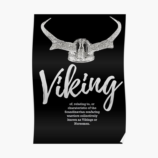 "Viking" Poster for Sale by Imabubble2021 Redbubble
