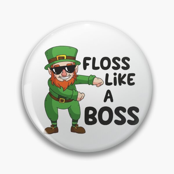 Item preview, Leprechaun Floss Like A Boss St Patricks Day Boys Kids Gifts T-Shirt designed and sold by TheFlipRepublic.