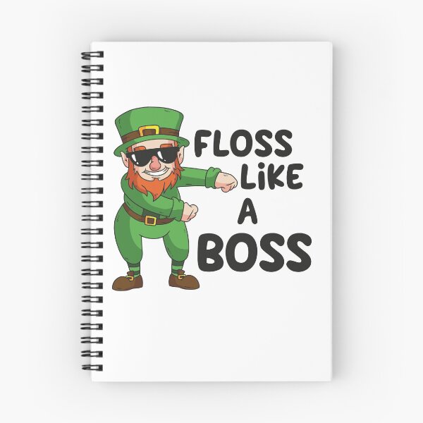 Item preview, Leprechaun Floss Like A Boss St Patricks Day Boys Kids Gifts T-Shirt designed and sold by TheFlipRepublic.