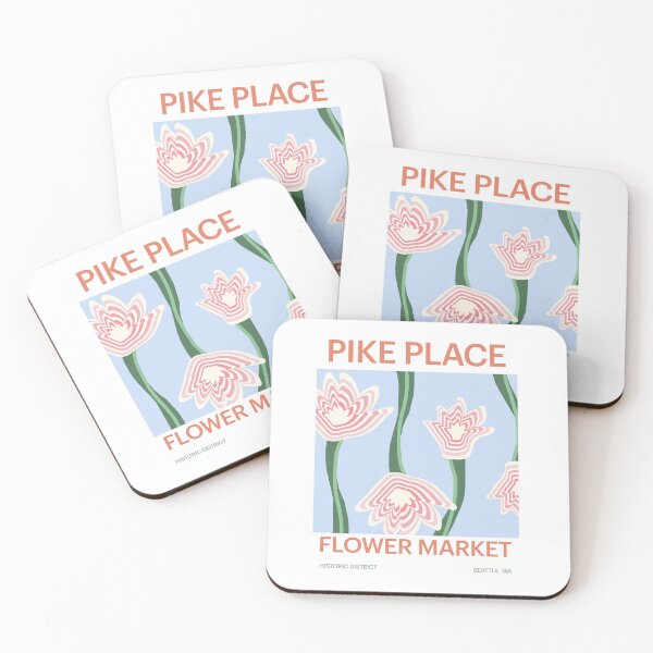 Item preview, Pike Place Flower Market designed and sold by pacificdesign.