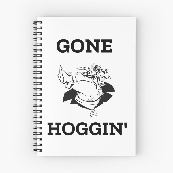 Item preview, Gone hoggin'. Hog hunting pig boar hunter white designed and sold by daguilon.