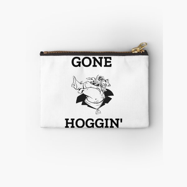 Item preview, Gone hoggin'. Hog hunting pig boar hunter white designed and sold by daguilon.