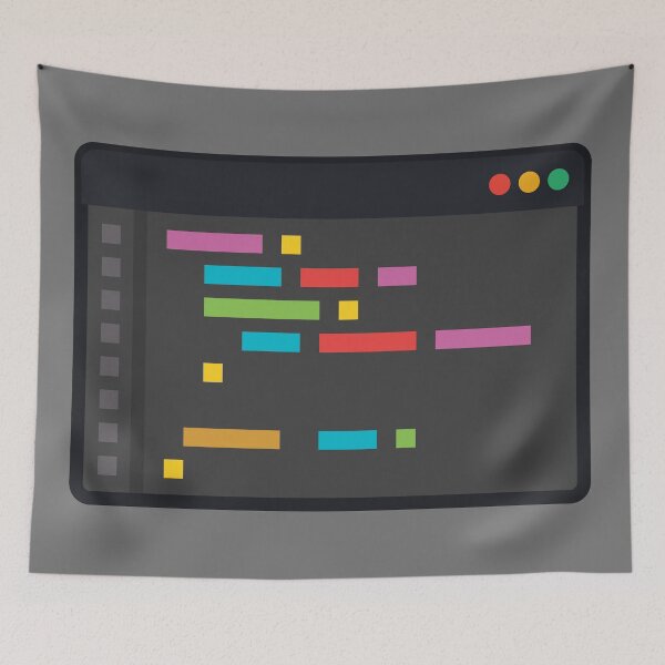 Item preview, Dark Theme IDE designed and sold by Tech-e-Tees.