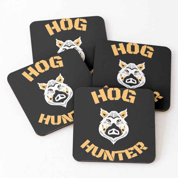 Item preview, Hog hunter pig boar hunting black designed and sold by daguilon.