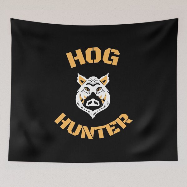 Item preview, Hog hunter pig boar hunting black designed and sold by daguilon.