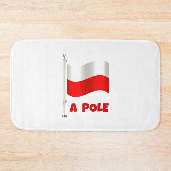 Item preview, “A POLE” Flag Pun designed and sold by PawsitiveMum.
