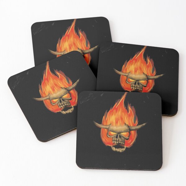 Item preview, Flaming Skull designed and sold by Jesse Lavergne.
