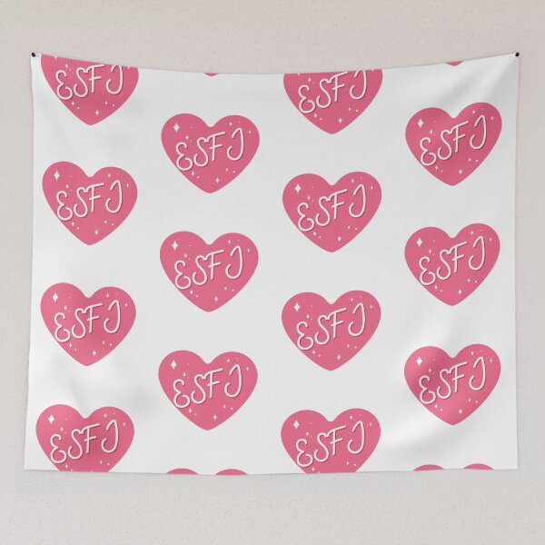 Item preview, ESFJ personality typography designed and sold by Morcawork.