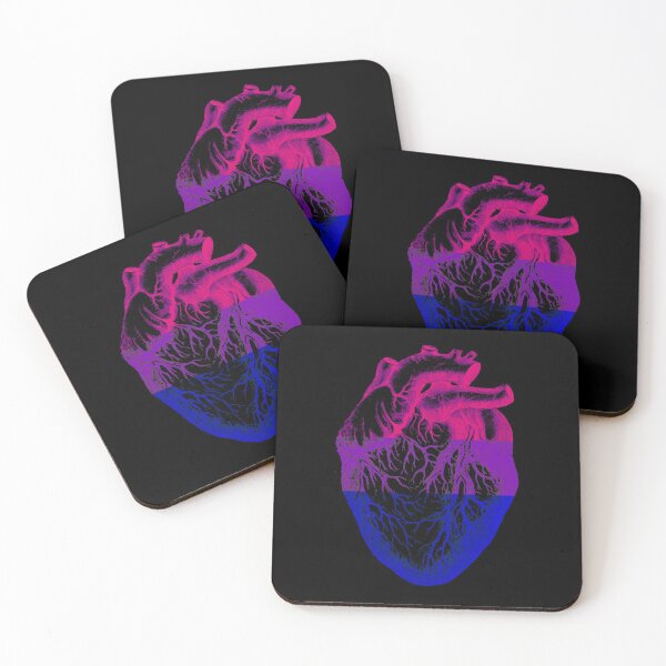 Item preview, Bi Flag Anatomical heart designed and sold by DotorEaon.