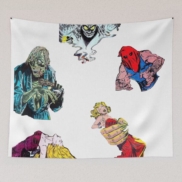 Item preview, Scary Comic Book illustrations Sticker Pack, Classic Golden Age designed and sold by Nostrathomas66.