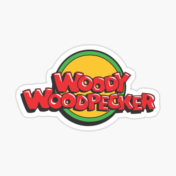 Logo de Woody Woodpecker Sticker