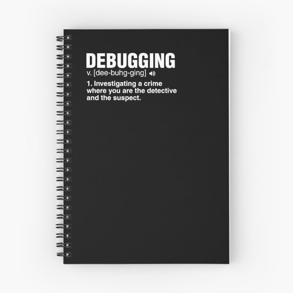 Item preview, Debugging Defined (Light Text for Dark Backgrounds) designed and sold by Tech-e-Tees.