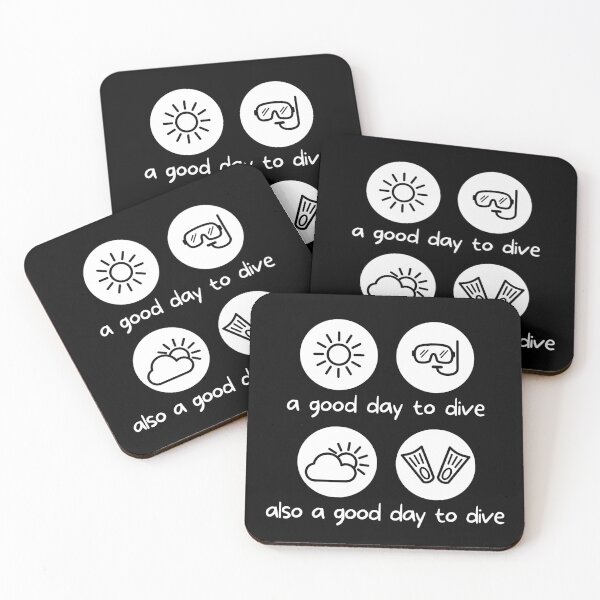 Item preview, A Cloudy Day Is Also A Good Day To Dive designed and sold by StudioAquaLumos.