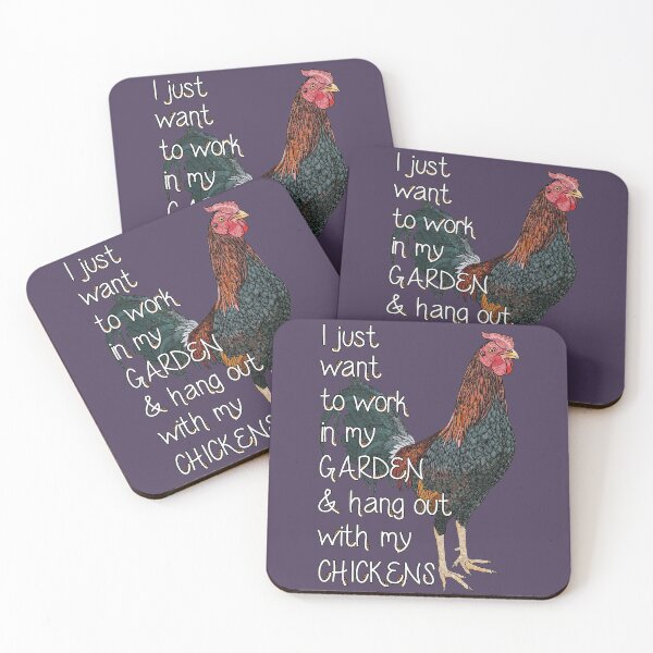 Item preview, A Simple Life - Work in my Garden & Hang Out with Chickens designed and sold by creativekeener.