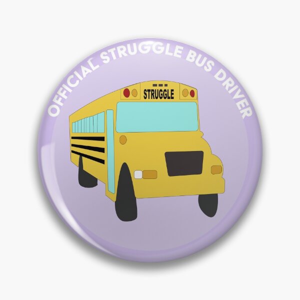 Item preview, Copy of Struggle Bus Purple - "Official Struggle Bus Driver" designed and sold by DesignsbyMOCA.