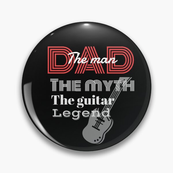 Item preview, Dad The Man The Myth The Guitar Legend Shirt designed and sold by iAmpDesign2021.