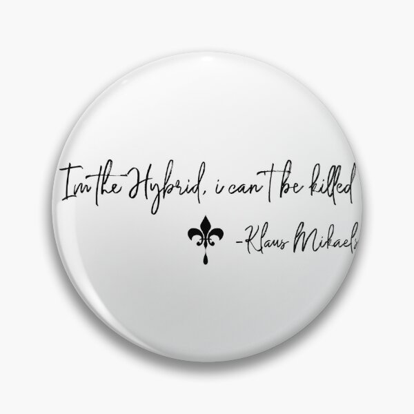 Item preview, Klaus mikaelson sticker  designed and sold by stickers001.