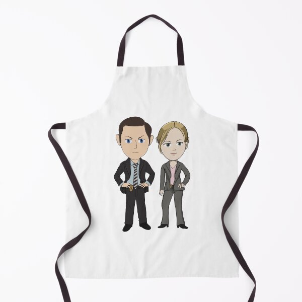Item preview, Chibi Carlton Lassiter and Juliet O’hara designed and sold by Crafty Ninja Shop.