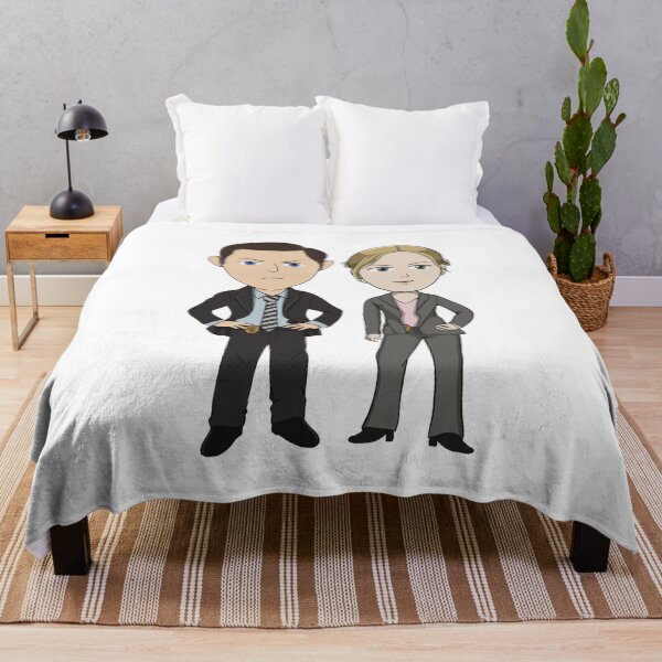 Item preview, Chibi Carlton Lassiter and Juliet O’hara designed and sold by Crafty Ninja Shop.