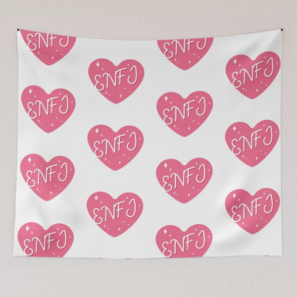 Item preview, ENFJ personality typography designed and sold by Morcawork.