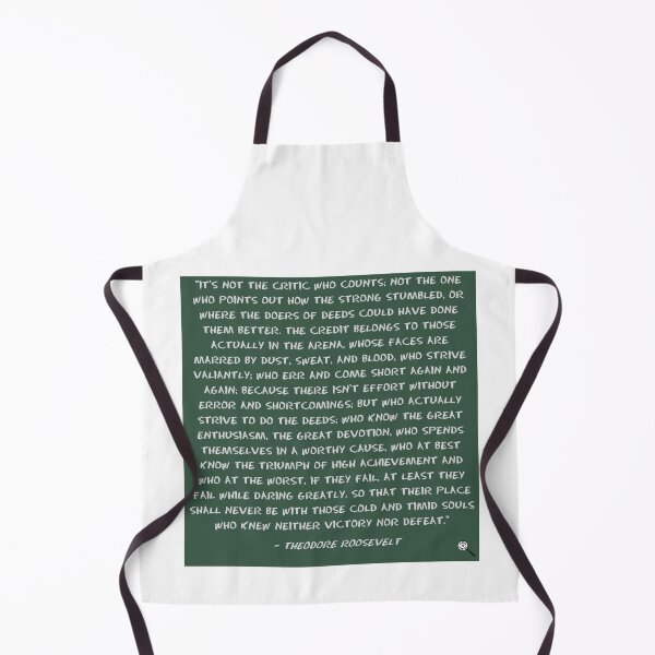 Item preview, It's not the critic who counts designed and sold by Truthstoliveby.