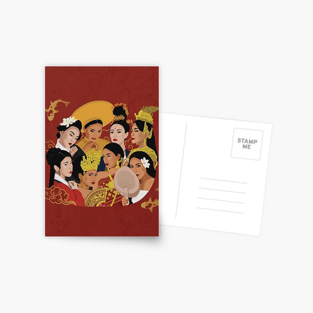 Vista previa del artículo con la obra «Postal», diseñado y vendido por PbJournal.
