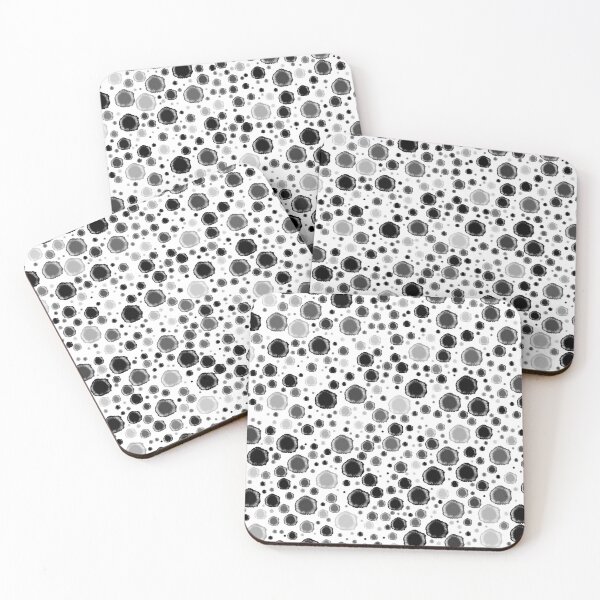 Item preview, Fun Black and White dots pattern. Monochromatic designed and sold by LaBellCreative.