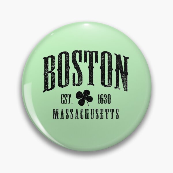 Item preview, Boston Massachusetts T-Shirt Vintage Shamrock Sports Tee designed and sold by TheFlipRepublic.