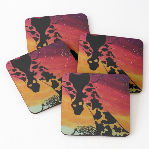 Item preview, Giraffe Sunset designed and sold by QuooWhip.