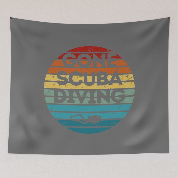 Item preview, Gone Scuba Diving designed and sold by StudioAquaLumos.