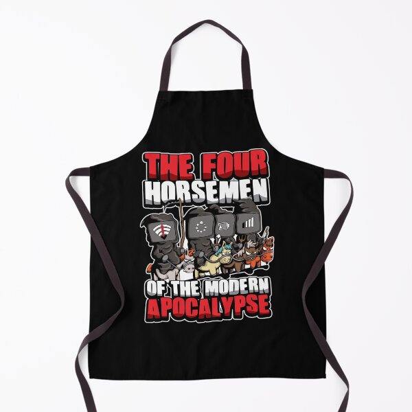 Item preview, The Four Horsemen Of The Modern Apocalypse designed and sold by anziehend.