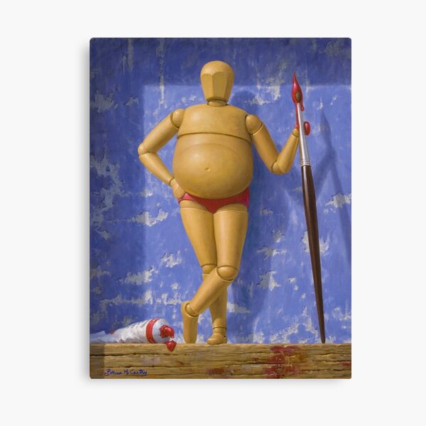 Mannequin Artist Canvas Print