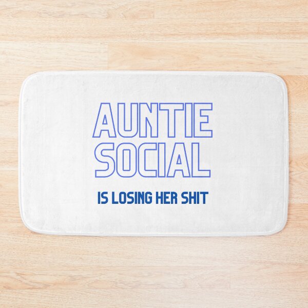 Item preview, Auntie Social Is Losing Her Sh!t designed and sold by Nathalie Aynié.