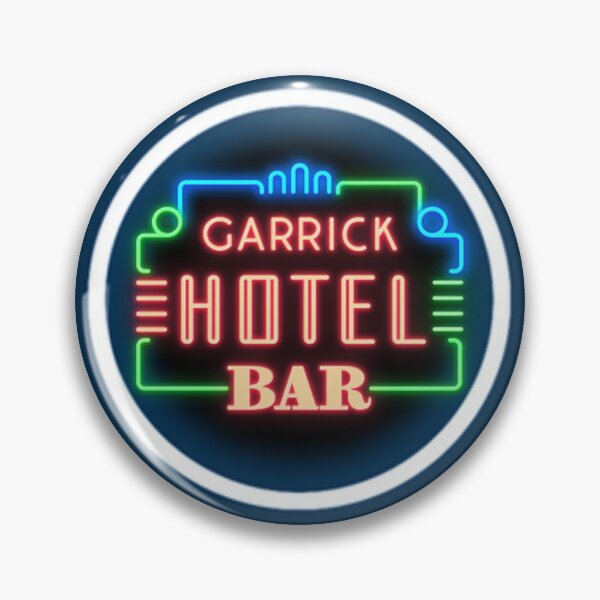Item preview, Garrick Hotel Apparel - Round Neon  designed and sold by garrickhotel.