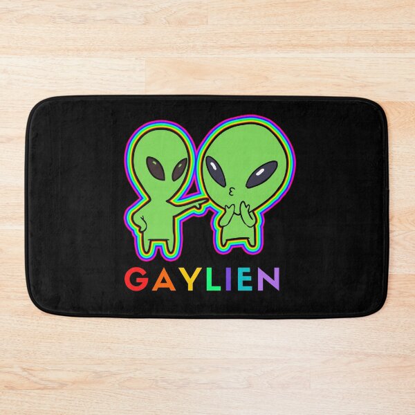Item preview, Funny Gaylien l Rainbow Alien Cool Cute Humor LGBT l Gay Pride designed and sold by Sujitra  Romyen.