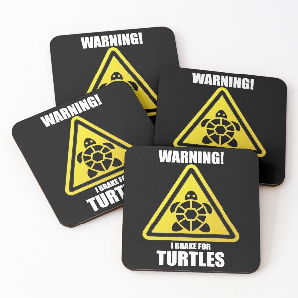 Item preview, I Brake For Turtles | Tortoise Lover designed and sold by GravitiTees.