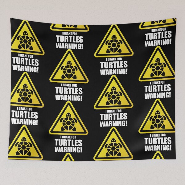 Item preview, I Brake For Turtles | Tortoise Lover designed and sold by GravitiTees.